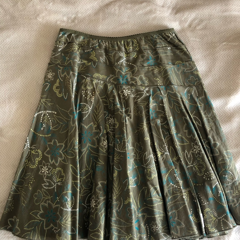 Billabong Floral Green Skirt